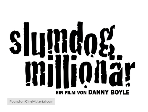 Slumdog Millionaire - German Logo