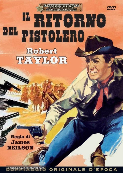 Return of the Gunfighter - Italian DVD movie cover