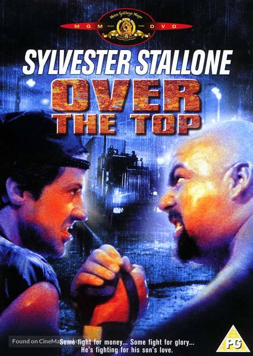 Over The Top - British DVD movie cover