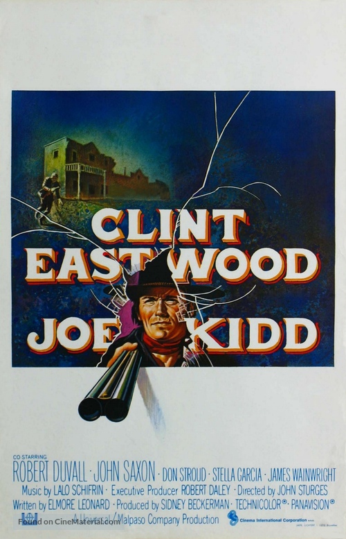 Joe Kidd - Belgian Movie Poster