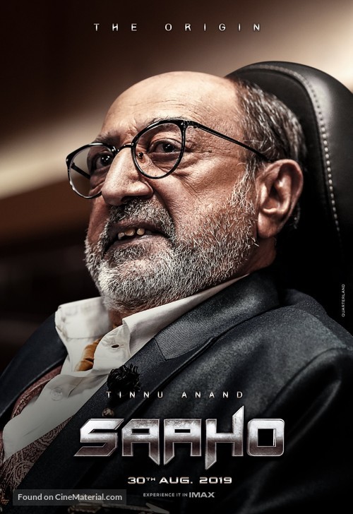 Saaho - Indian Movie Poster