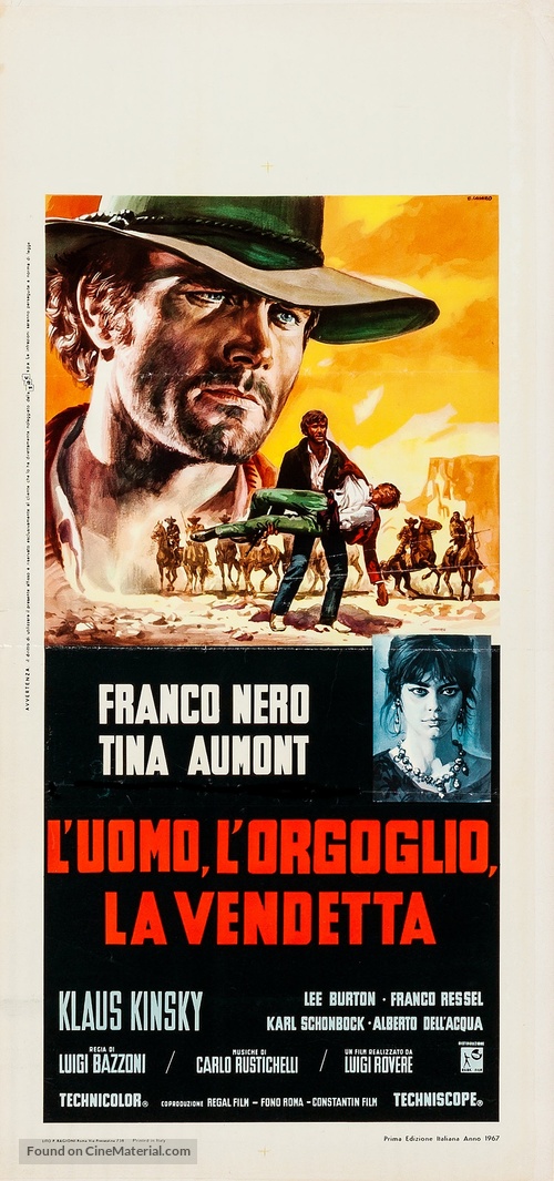 Uomo, l&#039;orgoglio, la vendetta, L&#039; - Italian Movie Poster