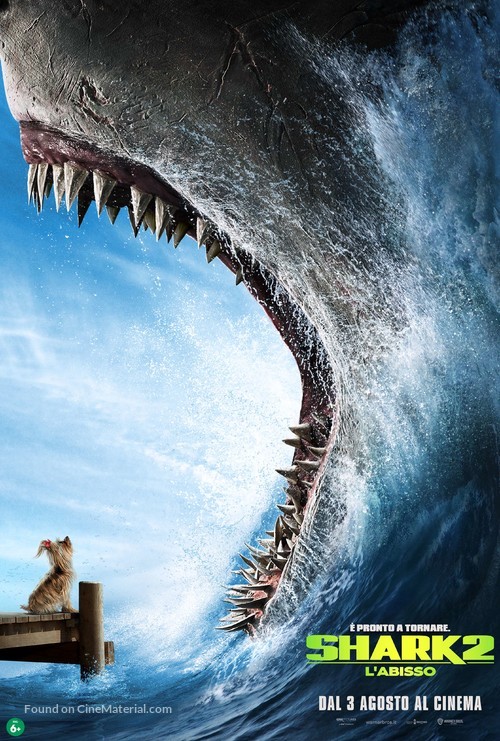 Meg 2: The Trench - Italian Movie Poster