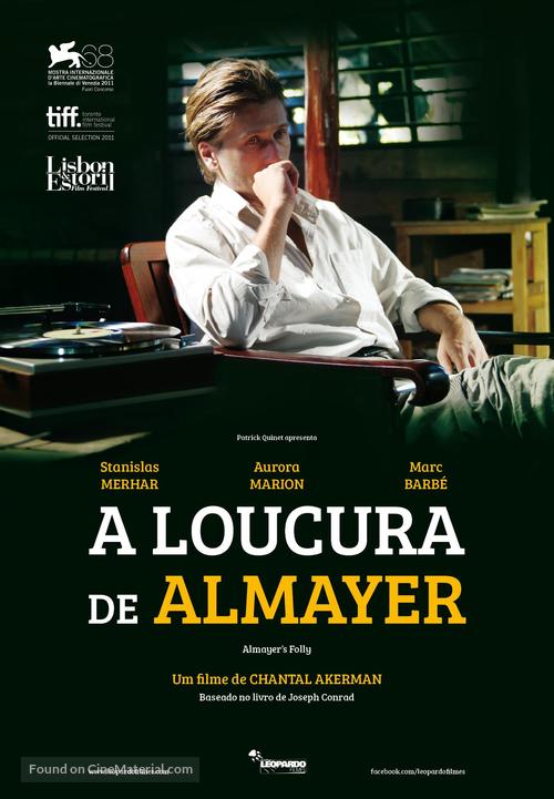 La folie Almayer - Portuguese Movie Poster