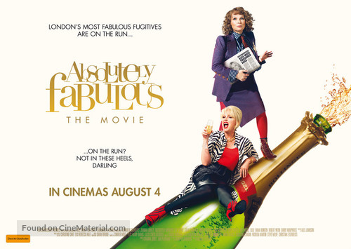 Absolutely Fabulous: The Movie - Australian Movie Poster