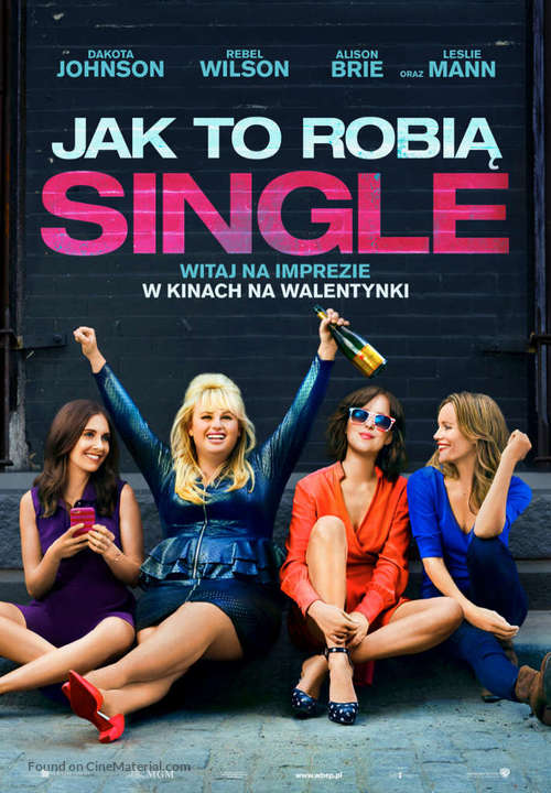How to Be Single - Polish Movie Poster