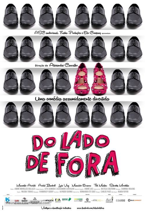 Do Lado de Fora - Brazilian Movie Poster