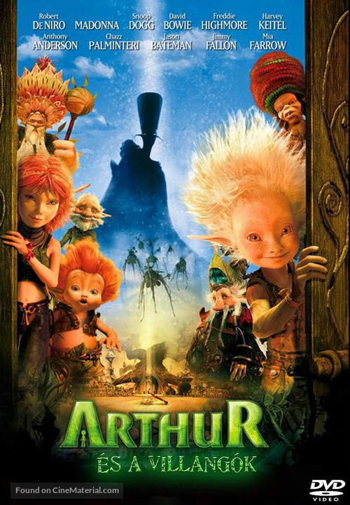 Arthur et les Minimoys - Hungarian DVD movie cover