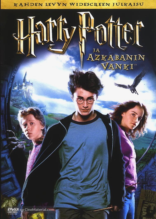 Harry Potter and the Prisoner of Azkaban - Finnish DVD movie cover