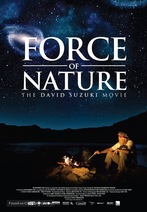 Force of Nature: The David Suzuki Movie - Canadian Movie Poster