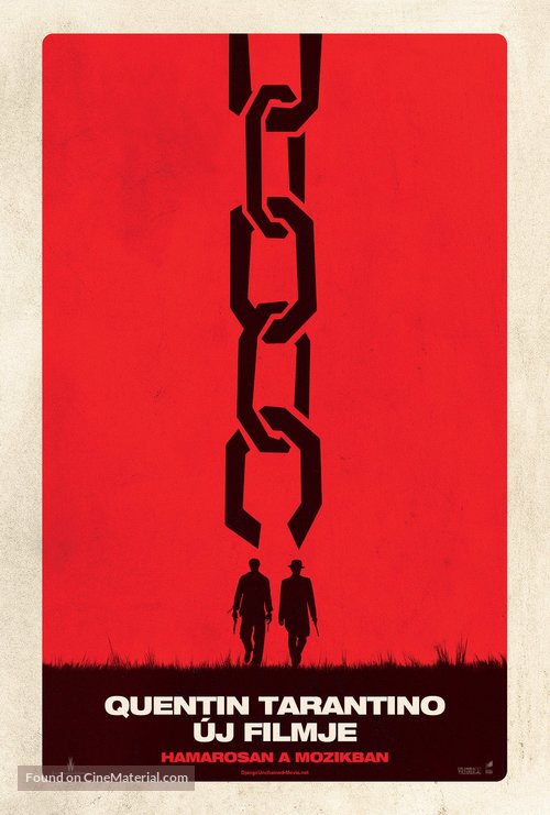 Django Unchained - Hungarian Movie Poster