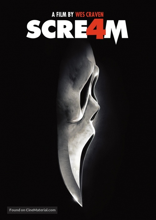 Scream 4 - DVD movie cover