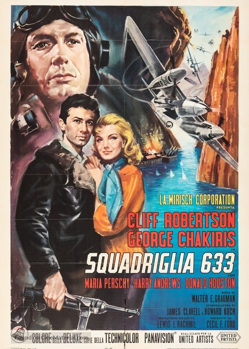 633 Squadron - Italian Movie Poster