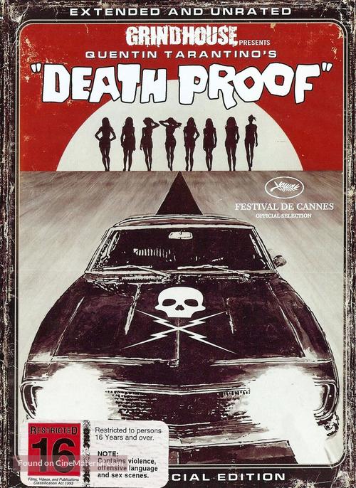 Grindhouse - New Zealand DVD movie cover