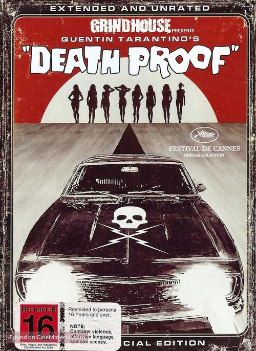 Grindhouse - New Zealand DVD movie cover