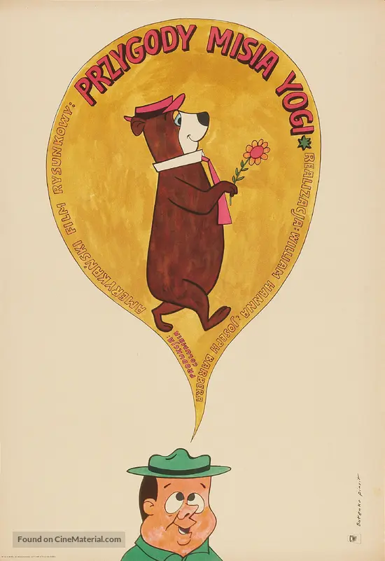 Hey There, It's Yogi Bear - Polish Movie Poster
