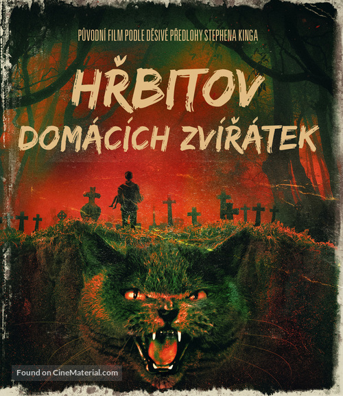 Pet Sematary - Czech Blu-Ray movie cover