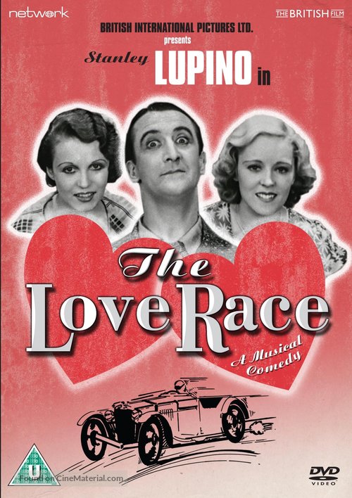 The Love Race - British DVD movie cover