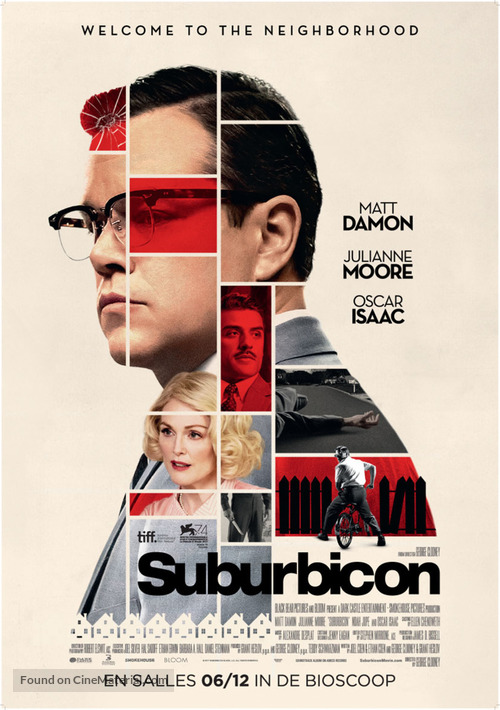 Suburbicon - Belgian Movie Poster