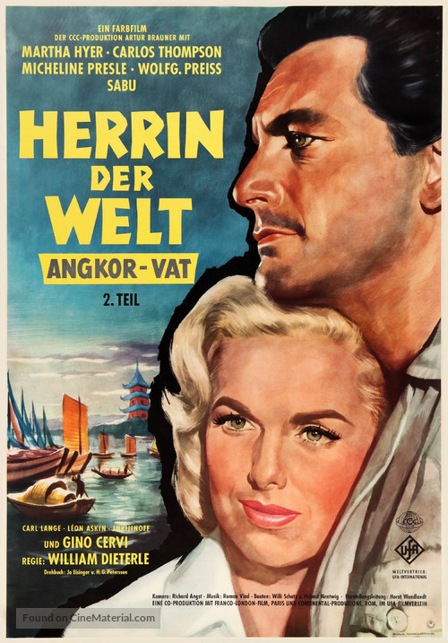 Herrin der Welt - German Movie Poster