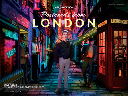Postcards from London - British Movie Poster