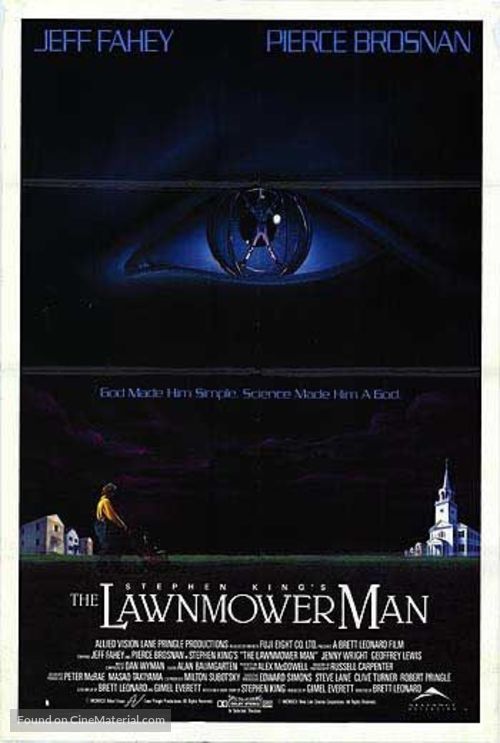 The Lawnmower Man - Canadian Movie Poster
