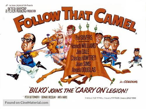 Follow That Camel - British Movie Poster