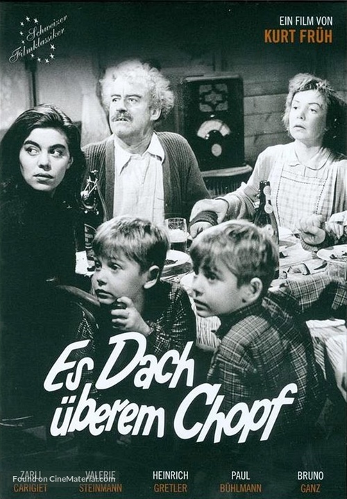 Es Dach &uuml;berem Chopf - Swiss DVD movie cover