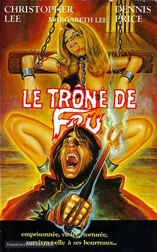 Il trono di fuoco - French VHS movie cover