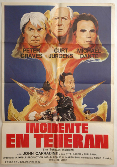 Missile X - Geheimauftrag Neutronenbombe - Chilean Movie Poster