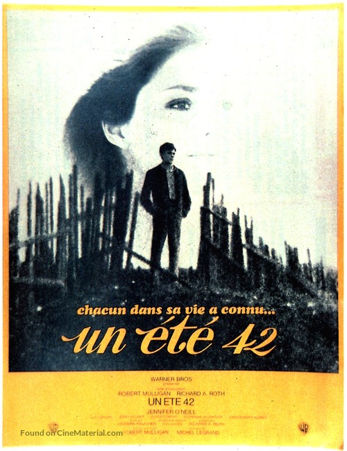 Summer of &#039;42 - French Movie Poster