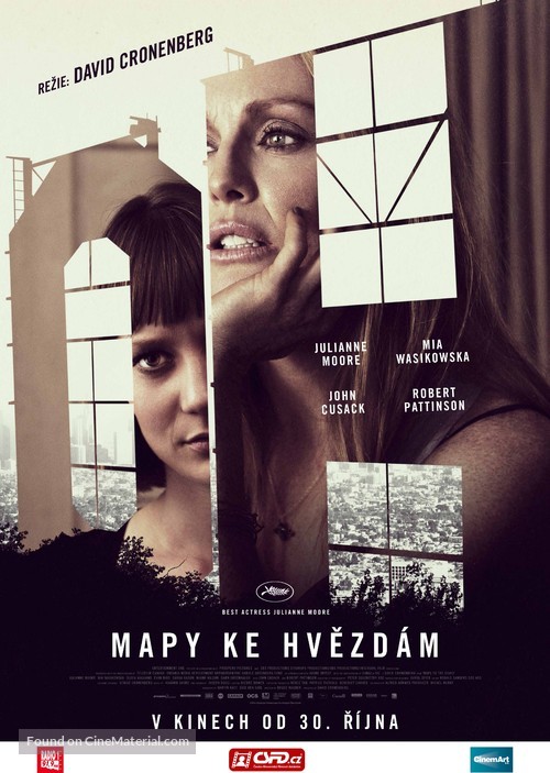 Maps to the Stars - Czech Movie Poster