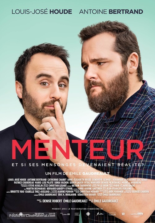 Menteur - Canadian Movie Poster