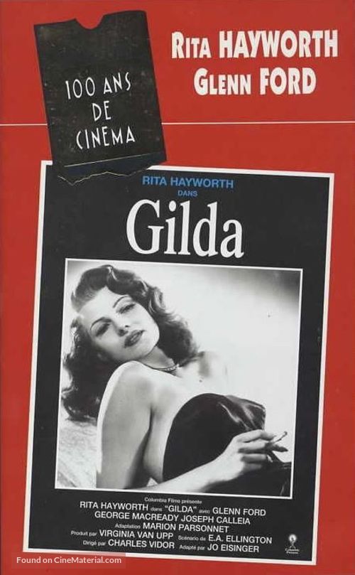 Gilda - French VHS movie cover