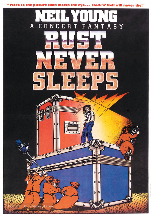 Rust Never Sleeps - DVD movie cover