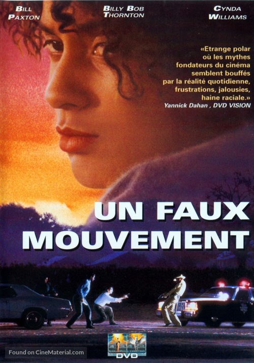 One False Move - French DVD movie cover