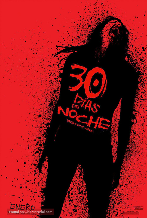 30 Days of Night - Venezuelan poster