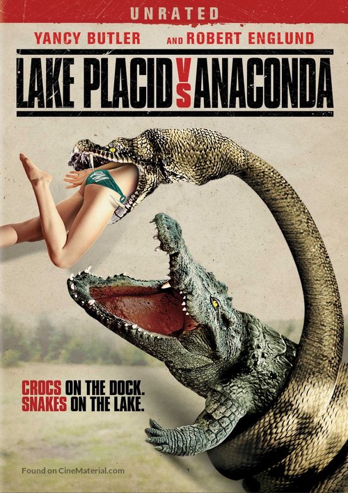 Lake Placid vs. Anaconda - DVD movie cover