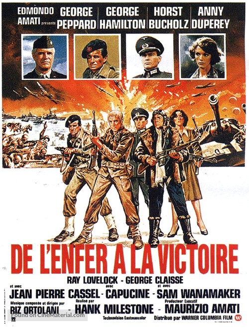 From Hell to Victory - French Movie Poster