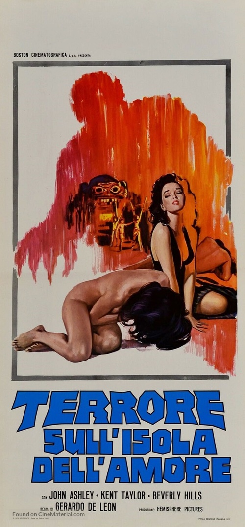 Brides of Blood - Italian Movie Poster