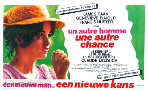 Un autre homme, une autre chance - Belgian Movie Poster