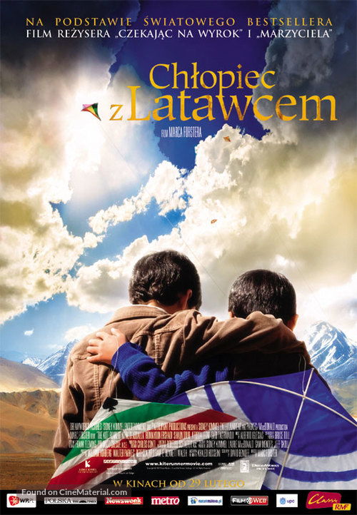 The Kite Runner - Polish Movie Poster