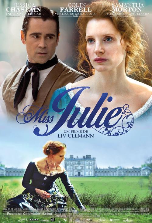 Miss Julie - Brazilian Movie Poster