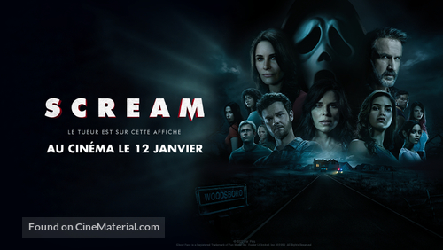 Scream - French poster