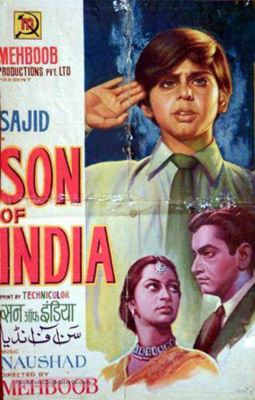 Son of India - Indian Movie Poster