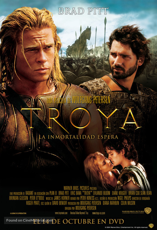 Troy - Argentinian Video release movie poster