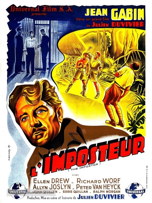 The Impostor - French Movie Poster