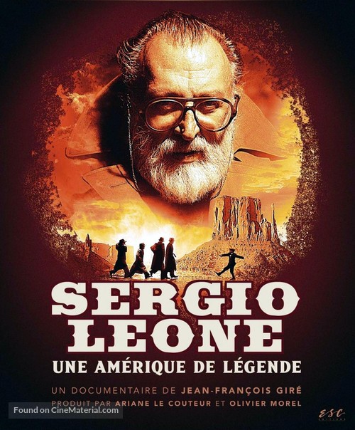 Sergio Leone, une Am&eacute;rique de l&eacute;gende - French DVD movie cover