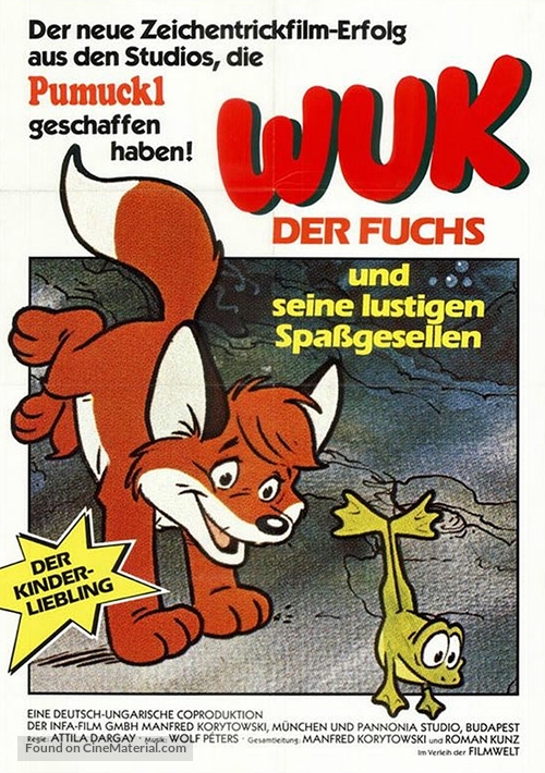 Vuk - German Movie Poster