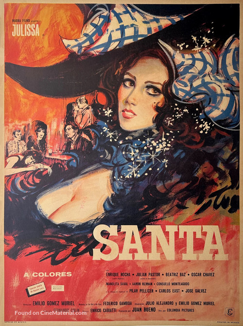 Santa - Mexican Movie Poster